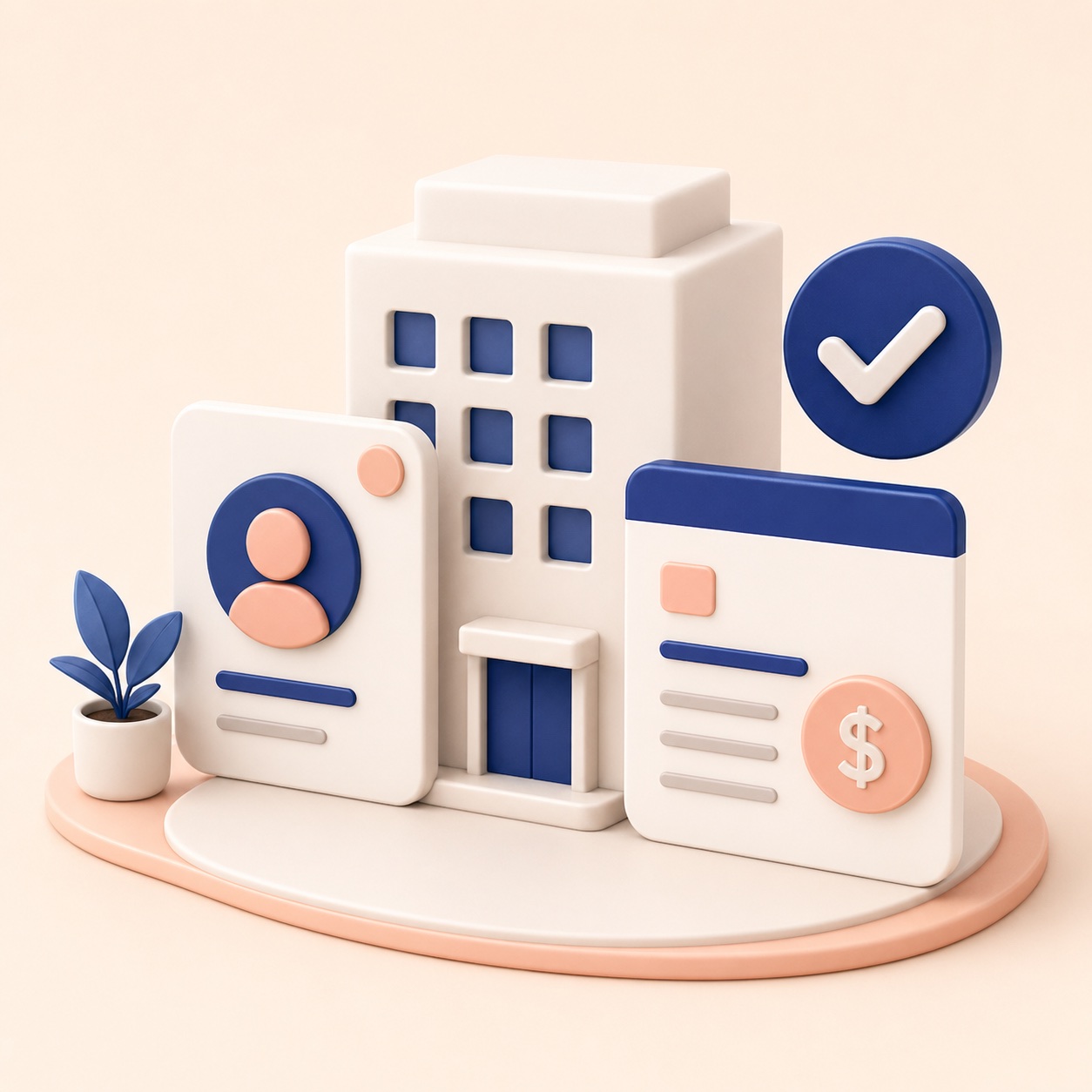 Company setup and billing illustration